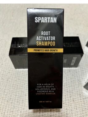 SPARTAN ROOT ACTIVATOR SHAMPOO 6.8 OZ 200 ML NEW/ SEALED HAIR GROWTH